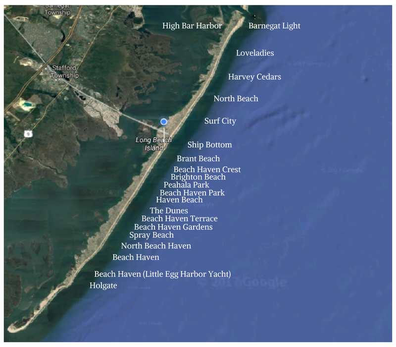 LBI town map